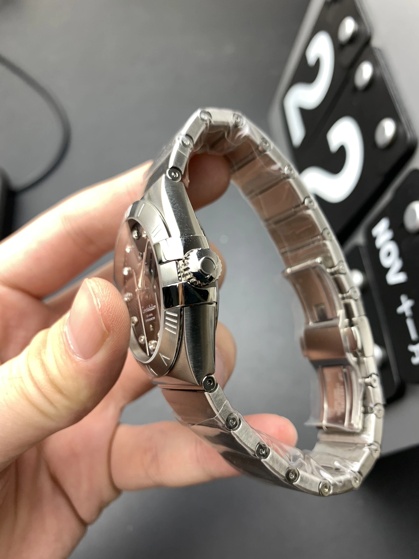 Chic CBD Factory Omega Constellation Co-Axial 38mm Black Diamond Dial (123.10.38.21.51.001) 1:1 Super Clone – DD8500 Movement 315